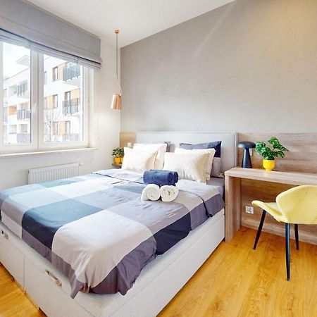 Apartament Green Z Garazem Podziemnym Varsóvia Exterior foto