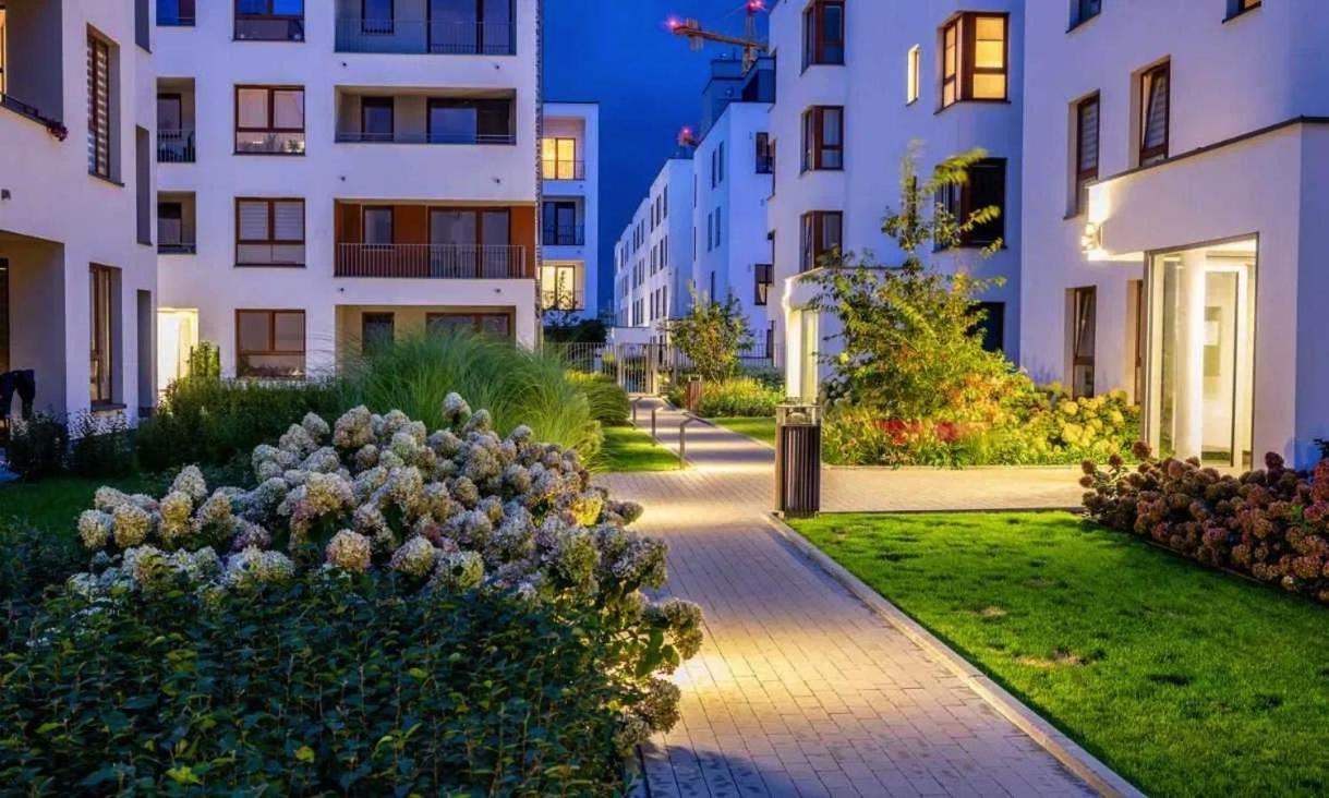 Apartament Green Z Garazem Podziemnym Varsóvia Exterior foto