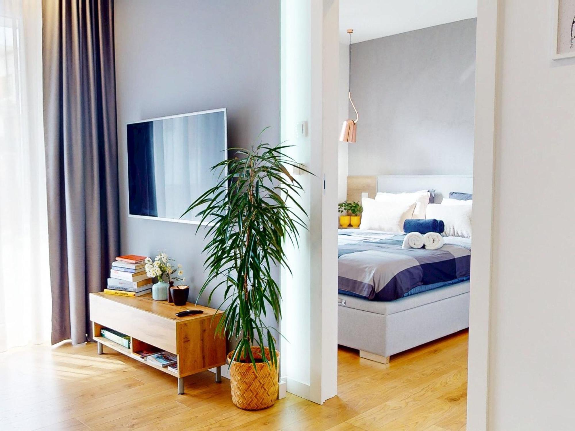 Apartament Green Z Garazem Podziemnym Varsóvia Exterior foto